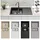 faizee home Granitspüle 100 x 50 mm links Einbauspülbecken schwarz + Handbetätigung