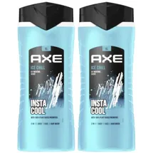 Axe O.S 2er Pack AXE 400ml XL ICE Chill Männer Herren Vater Vorteilspackung