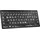 Logickeyboard XL-Print White on Black Mini PC, Bluetooth, DE (LKB-LPWB-BTPC-DE)