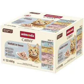 Animonda Fine Fillets Vielfalt in Sauce 12 x 60 g