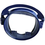 Harilla Einzellinsen-Tauchmaske, ovale Schwimmmaske, professionelle, auslaufsichere, weitsichtige Taucherbrille, Schwimmbrille für Unterwasser, Dunkelblau