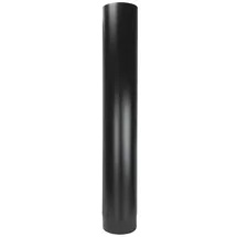 Bertrams Rauchrohr ST-Pu 1000 mm Ø 160 mm pulverbeschichtet Schwarz