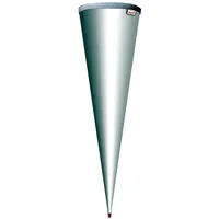 ROTH Schultüte 70cm rund Basteltüte weiß