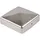 Baumarktplus Pfostenkappe Edelstahl 71 mm Pyramide Abdeckkappe für Pfosten 7 x 7 cm