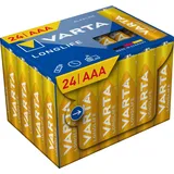 Varta Batterie Alkaline, Micro, LR03, 1.5V Cube, Retail Box AAA, 24