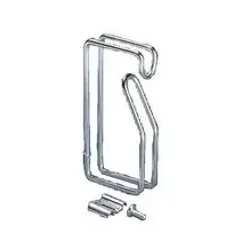 Kabelrangierbügel Metall 482,6mm 65x125mm chr