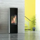 Olsberg Kaminofen wasserführend Nevado Aqua Compact Naturstein