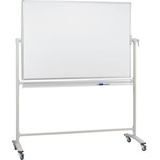 FRANKEN mobiles Whiteboard 200,0 x 100,0 cm weiß emaillierter Stahl