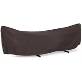 RIUGHJID wasserdichte Hängematte Schutzhülle,Hängematte Abdeckung für Stabhängematte mit Ständer und Gestelle Outdoor Abdeckung(Size:420D-285C17x80cm,Color:Kaffee)