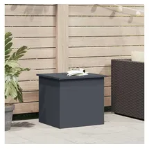 vidaXL Aufbewahrungsbox 55 x 50,5 x 50 cm 1-tlg. grau