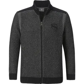 Jan Vanderstorm Strickjacke HALSTEN schwarz- 52/54