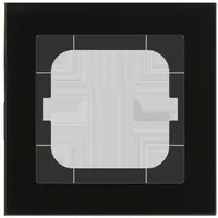 MDT Glasrahmen 1-fach sw BE-GTR163S.01S