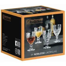 Nachtmann Noblesse Likörglas Kristallglas 0,057 l 4 St.