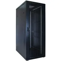 danicom DSI serverkast met geperforeerde deur 600x1000x1600mm (BxDxH) 32 HE 19” Serverschrank, Schwarz