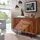 Wohnling Sideboard Sheesham massiv, 2 Fächer, 100x71x40 cm - rosenholz