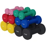GORILLA SPORTS Kurzhantel Neopren Kurzhanteln - 2er Set oder Komplettset, Dumbbells Rutschfest