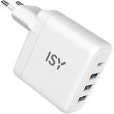 ISY USB-C Power Delivery, Schnellladegerät Universal 45 Watt, Weiß