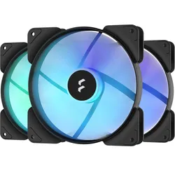 Fractal Design Aspect 14 RGB PWM Black Frame 3-Pack 140mm Gehäuselüfter