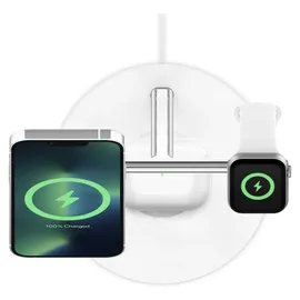 Belkin BoostCharge Pro 3in1, Ladegerät - Weiß