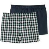 SCHIESSER Jungen Web-Boxershorts 2er Pack