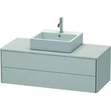 Duravit XSquare Waschtisch-Unterschrank XS491203939 120x40x54,8cm, 2 Schubkästen, Nordic weiß seidenmatt