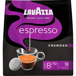 LAVAZZA Espresso Cremoso Kaffeepads Arabica- und Robustabohnen 125,0 g