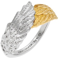 Engelsrufer Silberring »Wings of Angels, Engelsflügel«, goldfarben