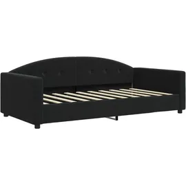 vidaXL Tagesbett 90 x 190 cm Schwarz