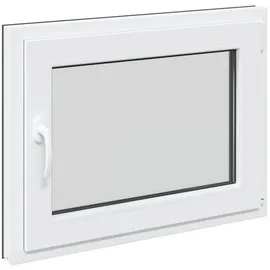 vidaXL Kellerfenster RISOR 80 x 50 cm grau