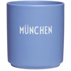 Design Letters - AJ Favourite Porzellan Becher, München / blau