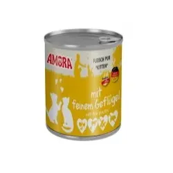 Amora Cat Fleisch Pur Kitten 200g Sparpaket 12 x200g Ente
