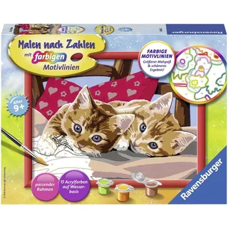 Ravensburger Malen nach Zahlen - Zwei Schmusekätzchen