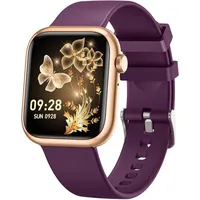 Smartwatch Damen mit Bluetooth Telefonfunktion, 1,83" HD Touchscreen Sportuhr, 120+ Sportmodi, Schrittzähler, Pulsmesser, IP68, iOS Android