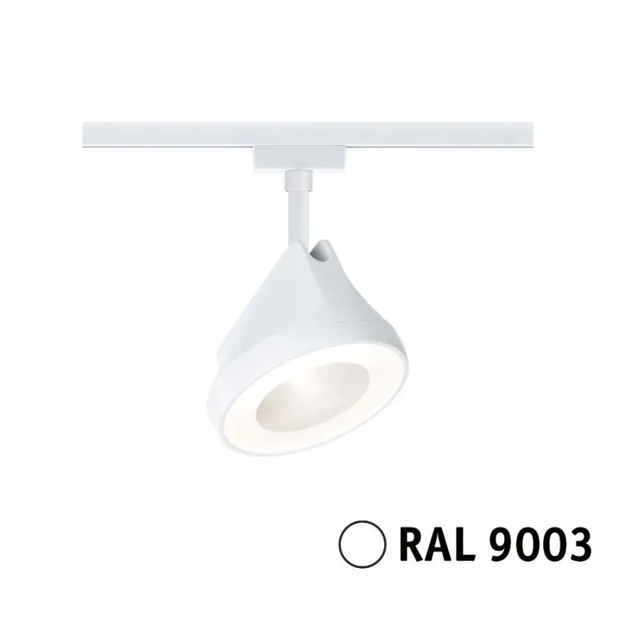 Paulmann 94899 URail LED Schienenspot Arena 850lm 15W 2700K dimmbar 230V Signalweiß