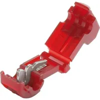 Herth+Buss HERTH&BUSS Leitungsverbinder, 0,5 - 0,75 mm2, Abzweigverbinder, rot0,75