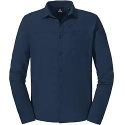 SCHÖFFEL Herren Hemd Shirt Treviso M, dress blues, 46