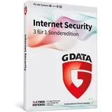 G DATA Internet Security 2024-2025 | 1-3 Geräte - 1 Jahr | Virenscanner für PC, Mac, Android, iOS | zukünftige Updates inklusive | Made in Germany | Download – Aktivierungscode per Email