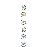 Amscan Deko-Hänger Happy Dinosaur 4 St. 130 cm Mehrfarbig
