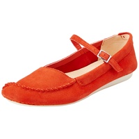 CLARKS Damen Freckle Bar Ballet Flat, Grenadine Sde, 37 EU