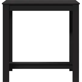 vidaXL Bartisch 102 x 50 x 103,5 cm Schwarz