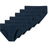 Schiesser, Herren, Unterhosen, Herren Slips, Blau, (XL, 6er Pack)