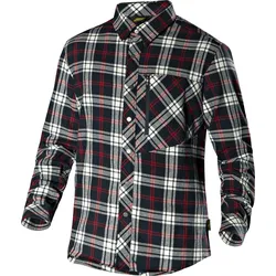 Diadora Utility Cortina, Workwear Hemd - Dunkelblau/Weiß/Rot - XXL