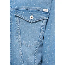 Mustang Outdoorjacke Damen Style Arcata Boyfriend Jacket blau M (38/40)