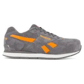 Reebok Halbschuh IB1091, grau-orange, S1P, Gr. 46