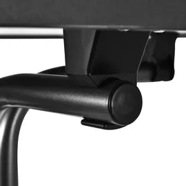 Beautissu Bistroni Bistrotisch Ø 60 x 70 cm Schwarz/Weiß