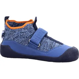 Affenzahn Lauflerner Knit Toddly Elefant für Kinder, blau, 25 EU