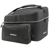 KLICKfix Rackpack Touring Uniklip 2 Gepäckträgertasche schwarz