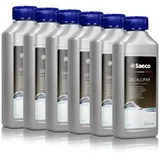 6x Saeco CA6700 Flüssig-Entkalker für Kaffeevollautomaten (Espressomaschine) 250 ml