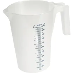LAUTERJUNG Messbecher Polypropylen, Skala, Inhalt: 2,00 Liter