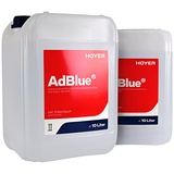 Hoyer AdBlue Hochreine SCR Harnstofflösung ISO 22241, 2x10 Liter